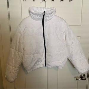 White Puffer Jacket